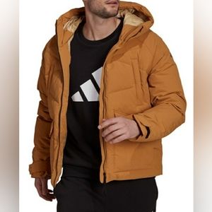 NEW Adidas big baffle puffer real down coat men's size medium in Mesa